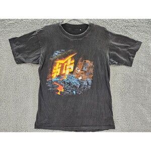 Vintage McAuley Schenker Group Shirt Mens Large 1990 Save Yourself Tour Band